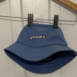 Y2K Roots Blue and Black Bucket Hat made in Canada
